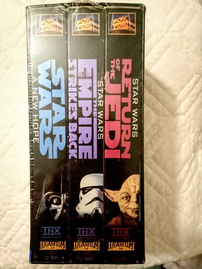 Star Wars Trilogy Giftpack (VHS, 1995) Factory Sealed Super Rare!!