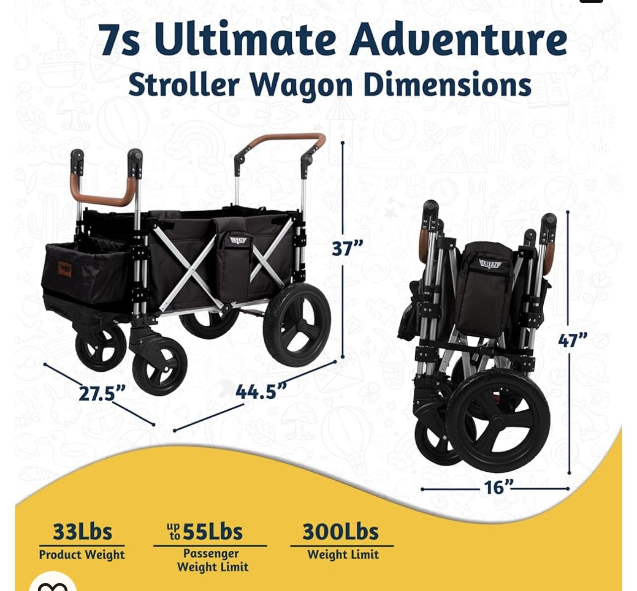 Keenz Stroller Wagon