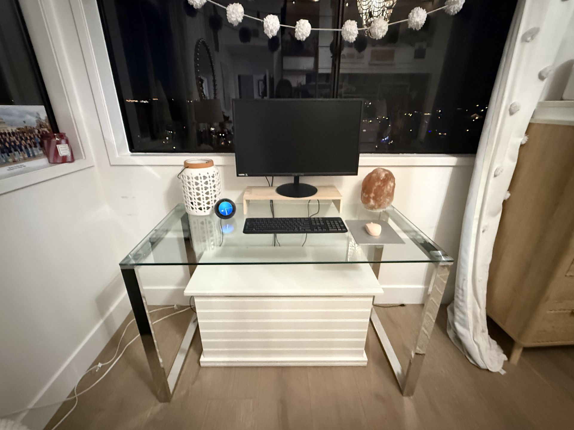 Glass Desk