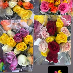 Roses and  mix bouque