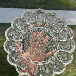 Vintage Deviled Egg Dish