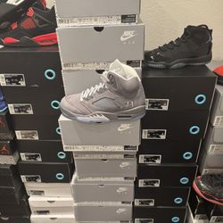 Jordan 5 Wolf Grey ( GS)