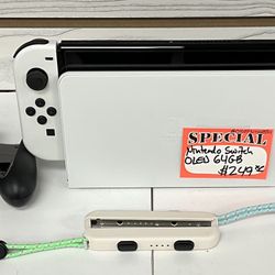 Nintendo Switch OLED 64GB 