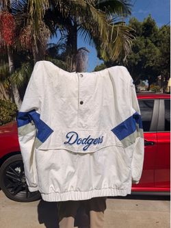 LOS ANGELES DODGERS MLB Spring Starter Hooded Half Zip Jacket XL