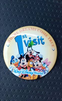 1st Visit Walt Disney Where Dreams Come True PIN
