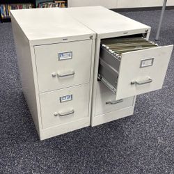 Two Drawer Filing Cabinets