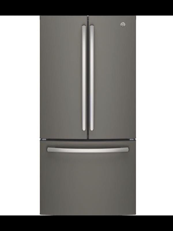 Refrigerator GE Fridge Freezer / Nevera 24.7Cu.Ft. French Doors GNE25JMKES