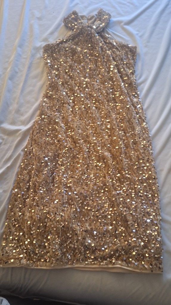 Gold Dress