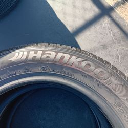 2 llantas 205 55 R16 hankook kinergy gt