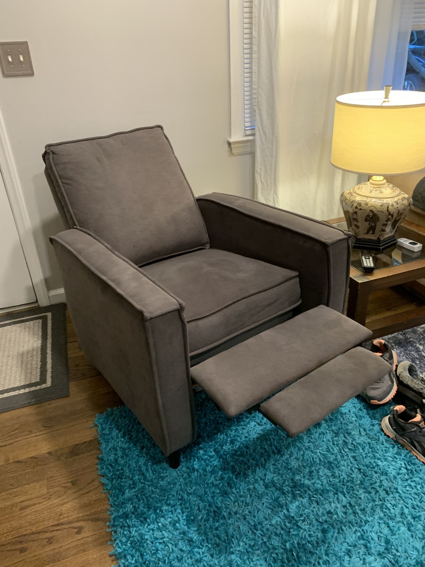 Gray Recliner