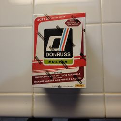 2021  22 donruss soccer blaster Box sealed