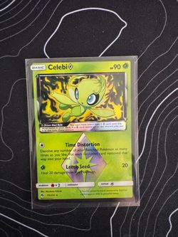 Celebi Prism Star Pokémon Card 19/214