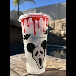 Disney Horror Themed Starbucks Cup 