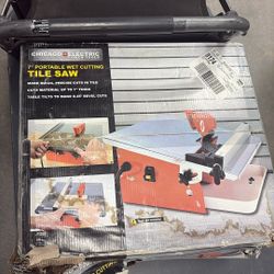 PORTABLE WET CUTTING TILE SAW 