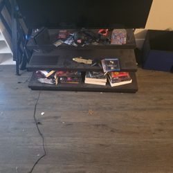 Tv Stand For Sale Has Built In Wall Mount And Power Strip