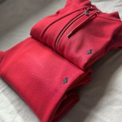 Red Polo Tracksuit 