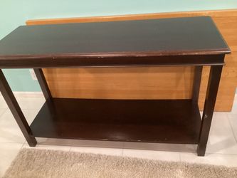 Long Sofa Mahogany Table Can Be Use As A TV Stand Asking $225.
