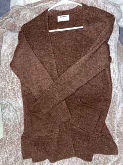 Old navy brown cardigan | XS