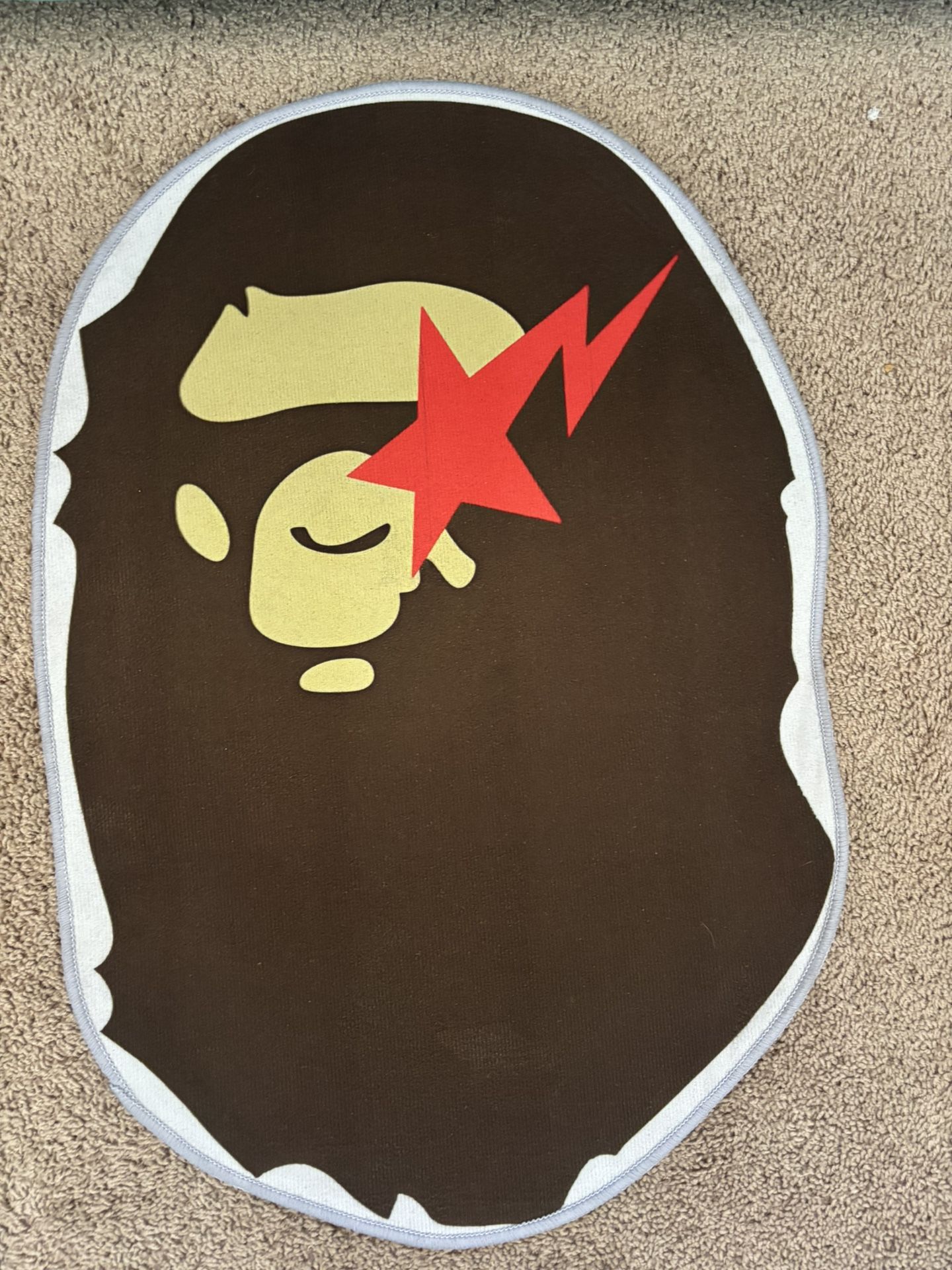BAPE HEAD RUG