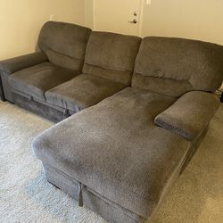 Couch - Pulls Out To Bed And Storage 