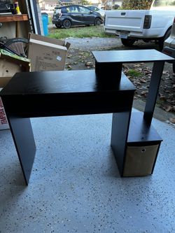 Black Computer Desk