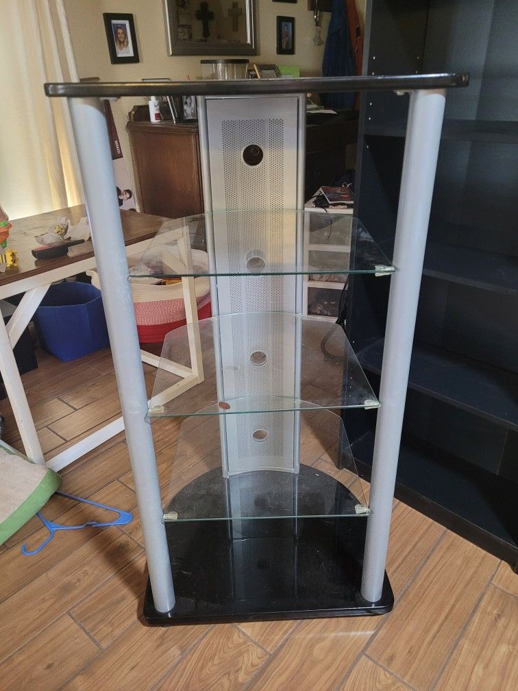 5 Tier Glass Stand $40