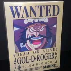 One Piece 3D Lenticular Anime Poster 