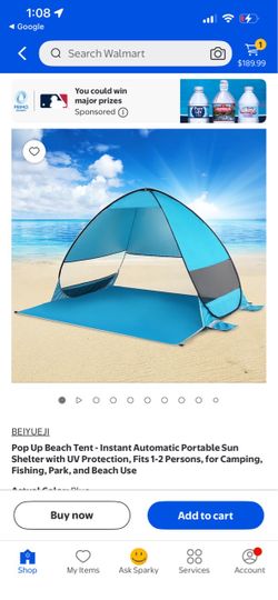 Pop Up Beach Tent Sun Shelter