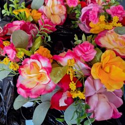 Beautiful artificial Floral Wreath