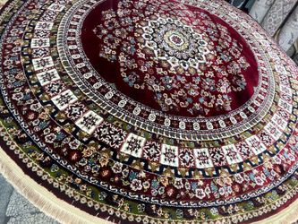 Traditional round rugs
