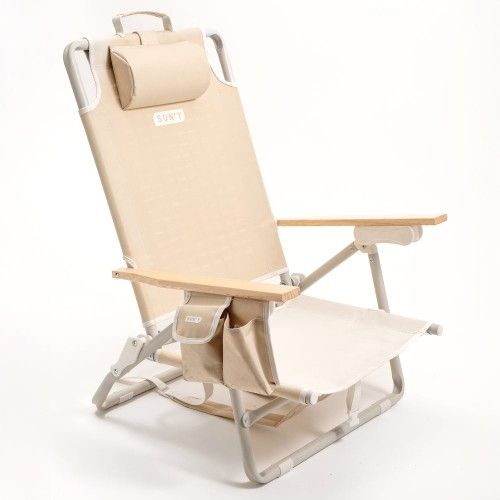 SUN’Y
ESCAPES Beach Chair - Natural Sand