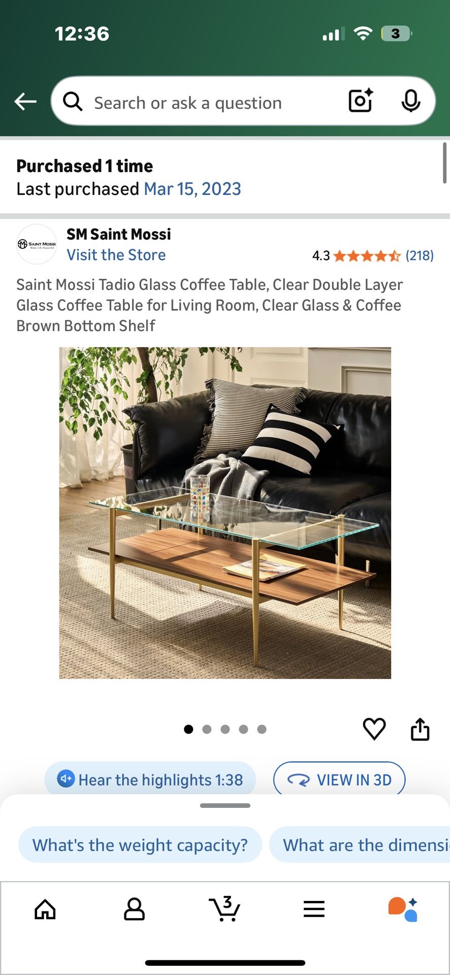 Coffee Table