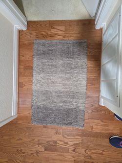 Woven entry Rug