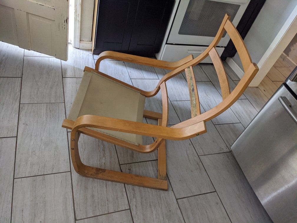 Wood Chair .