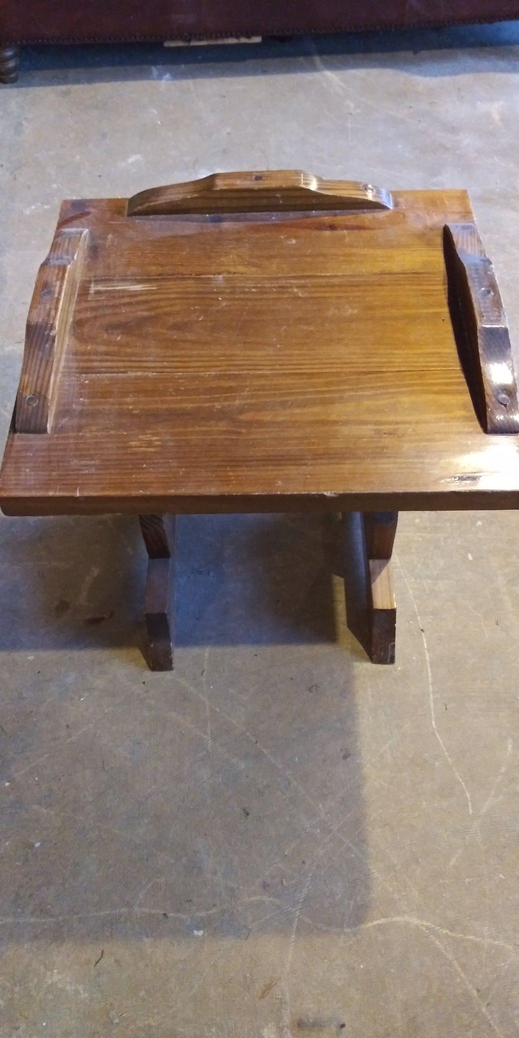 Wooden end table