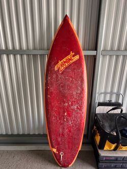Vintage Mike Lamont Surfboard – Durban South Africa – 5’7” Twin Fin