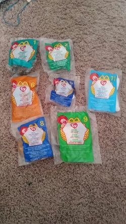 McDonald's 1999 ty teenie beanie animals
