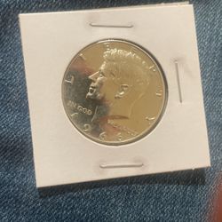 1966 Kennedy half silver dollar U.S Coin