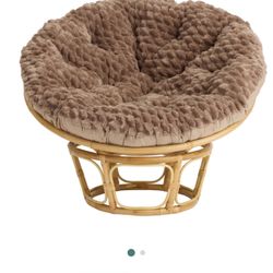 Large Plush Papasan Chair Cushion - New 