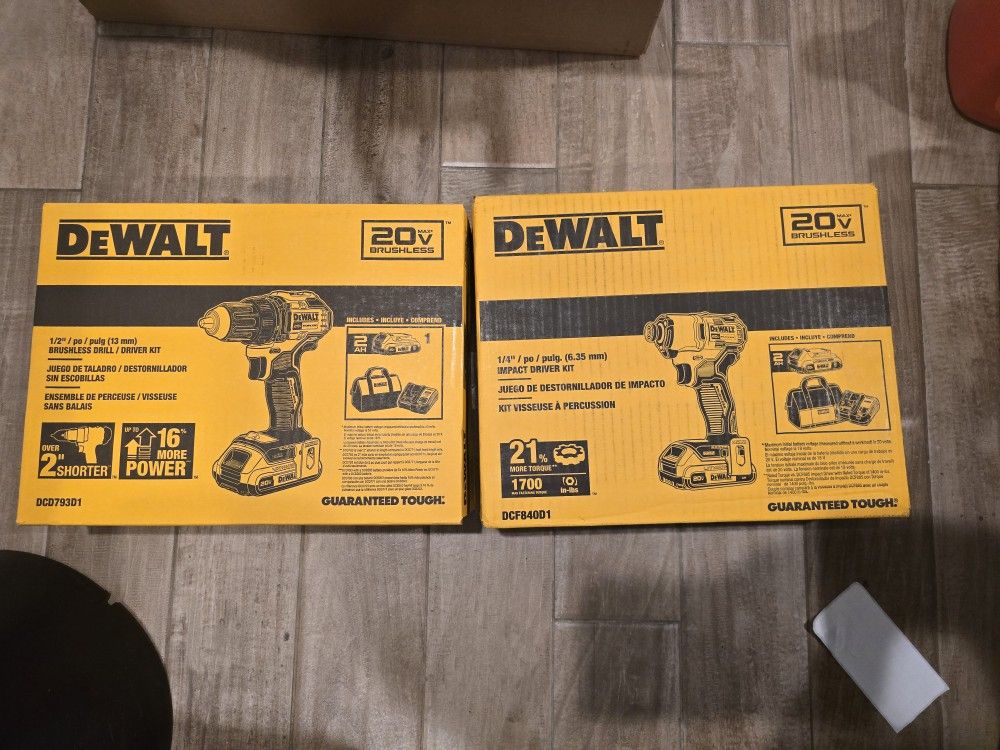 Dewalt Drill And Impact 