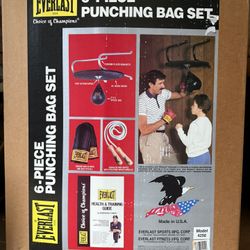 Everlast 6-piece Punching Bag Set