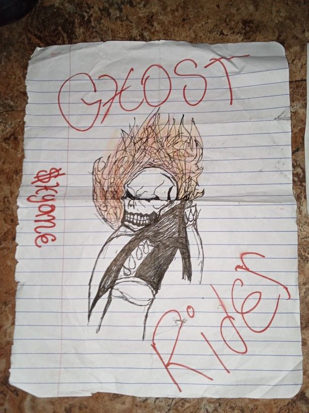 Ghost Rider DRAWING