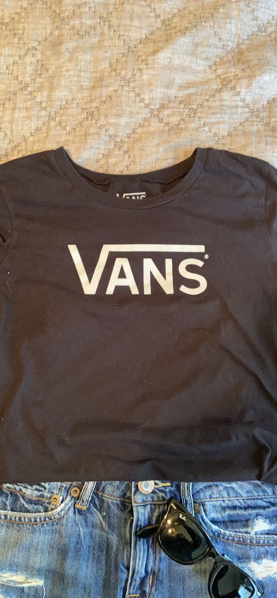 Vans Tee shirt... size L but fits like a Medium