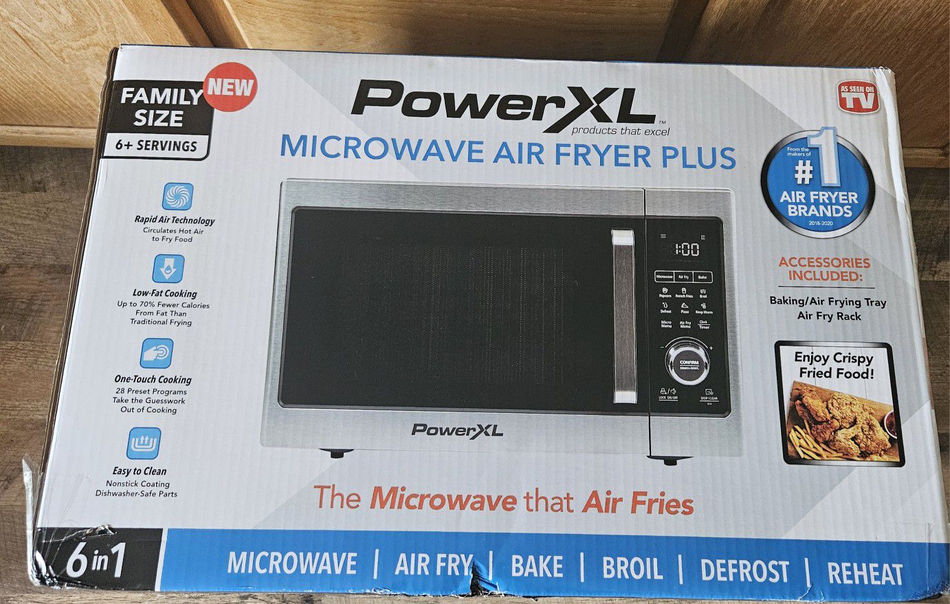 Microwave Air Oven Plus Air Fryer 