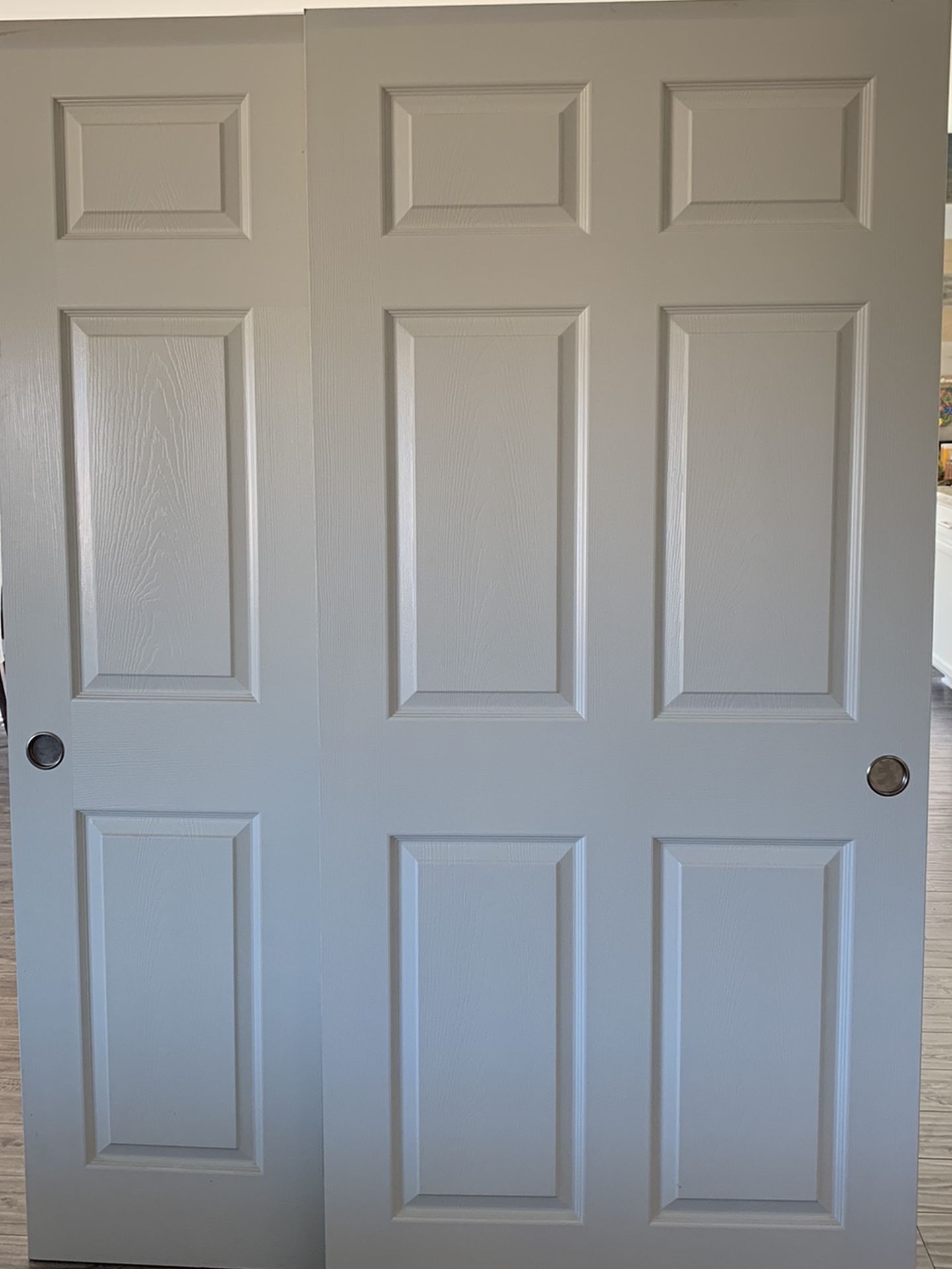 Closet Doors 30x78 “ (2) For $50.00 OBO