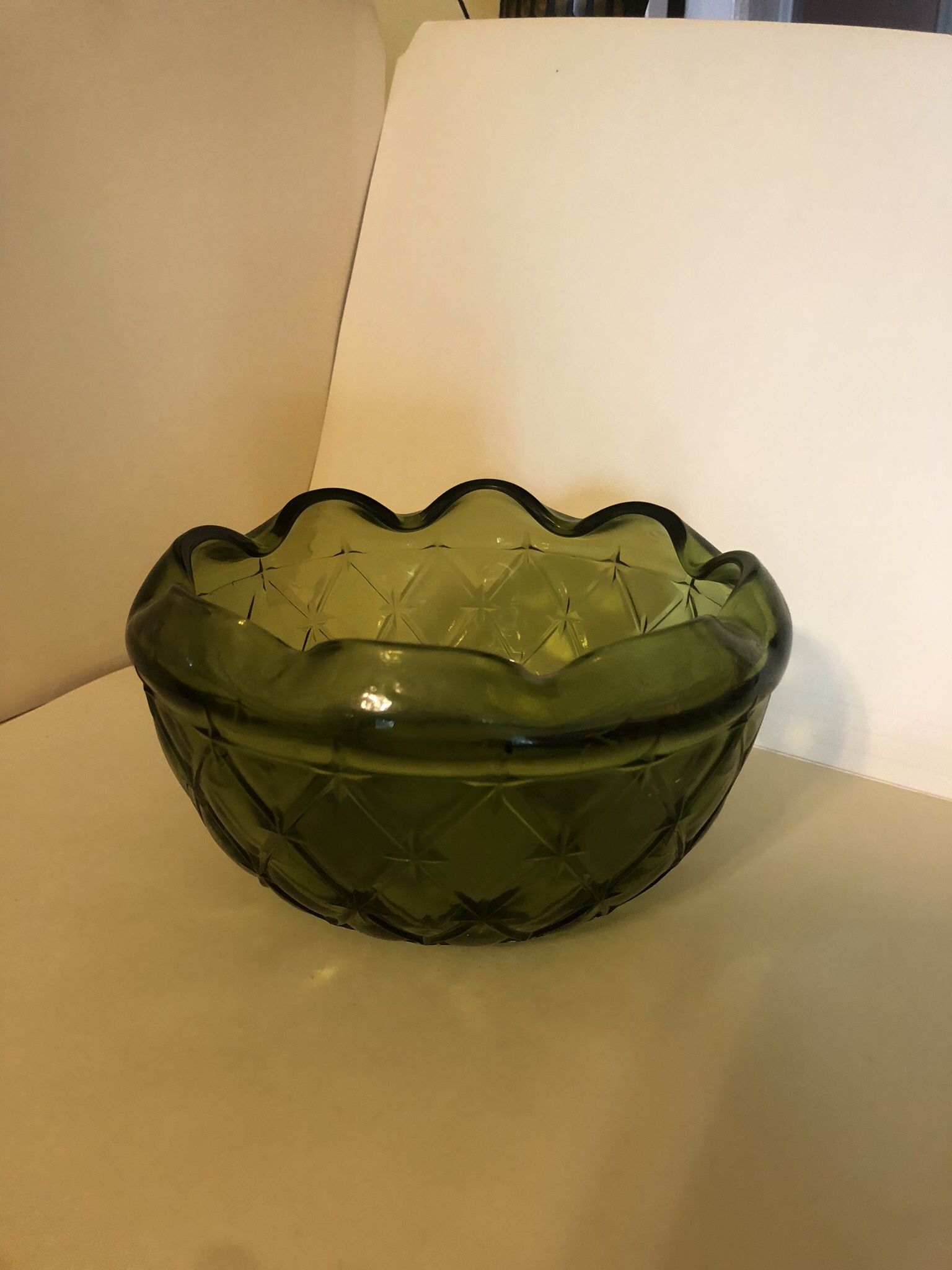Indiana Vintage Green Bowl