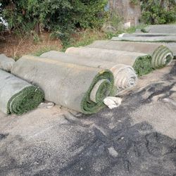 Artificial grass recycled
