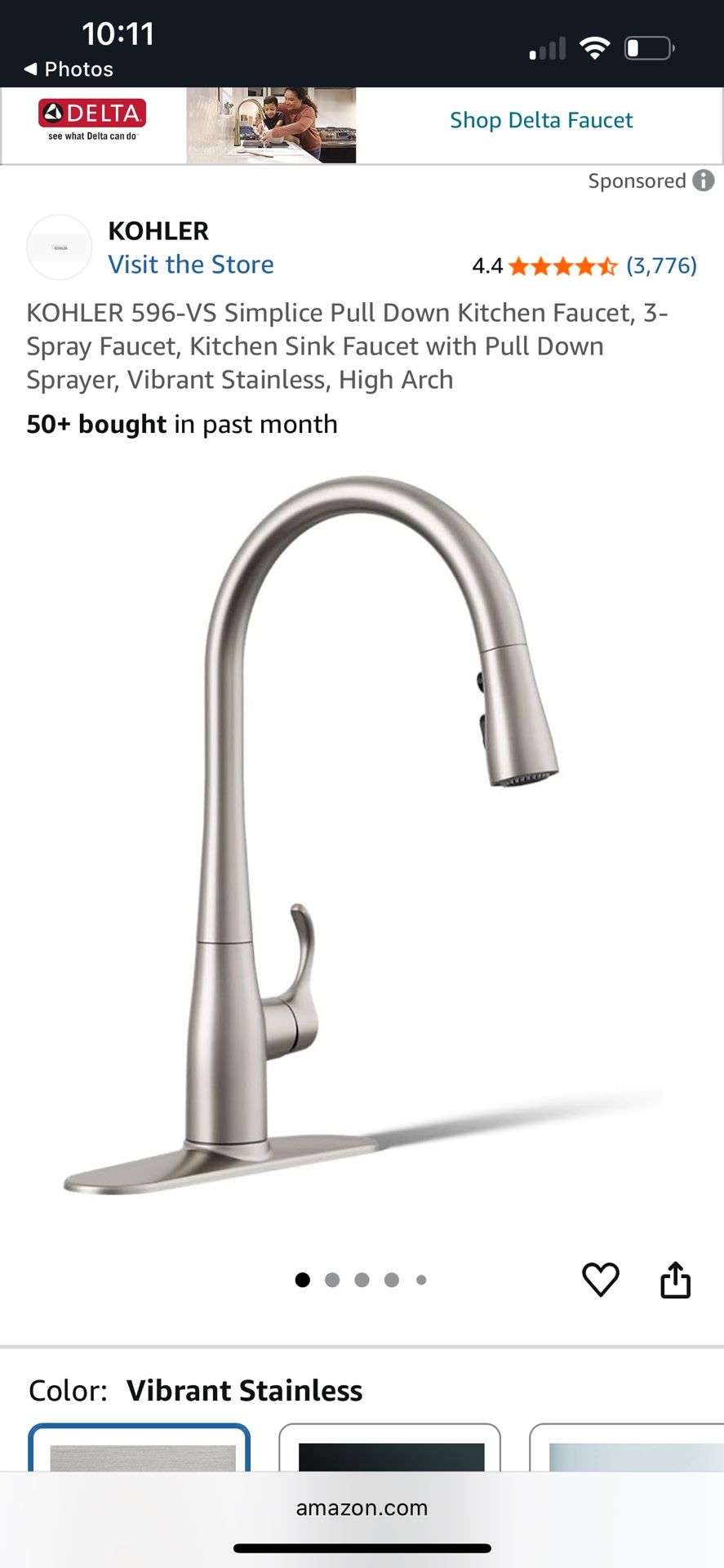Kholer Faucet