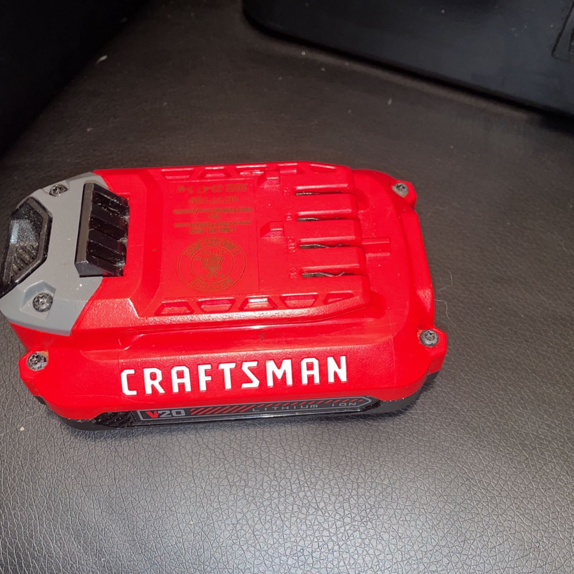 Craftsman 20V Lithium Ion Battery