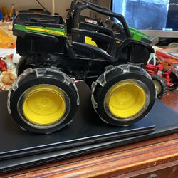John Deere Tractor. 10 Inches Made By Ertl Lights Up Brand New  Works